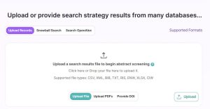 Search & Upload in PICO Portal